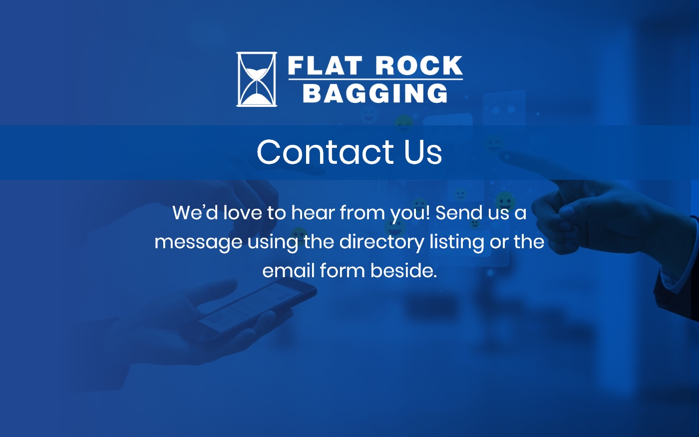Contact Us - Flat Rock Bagging