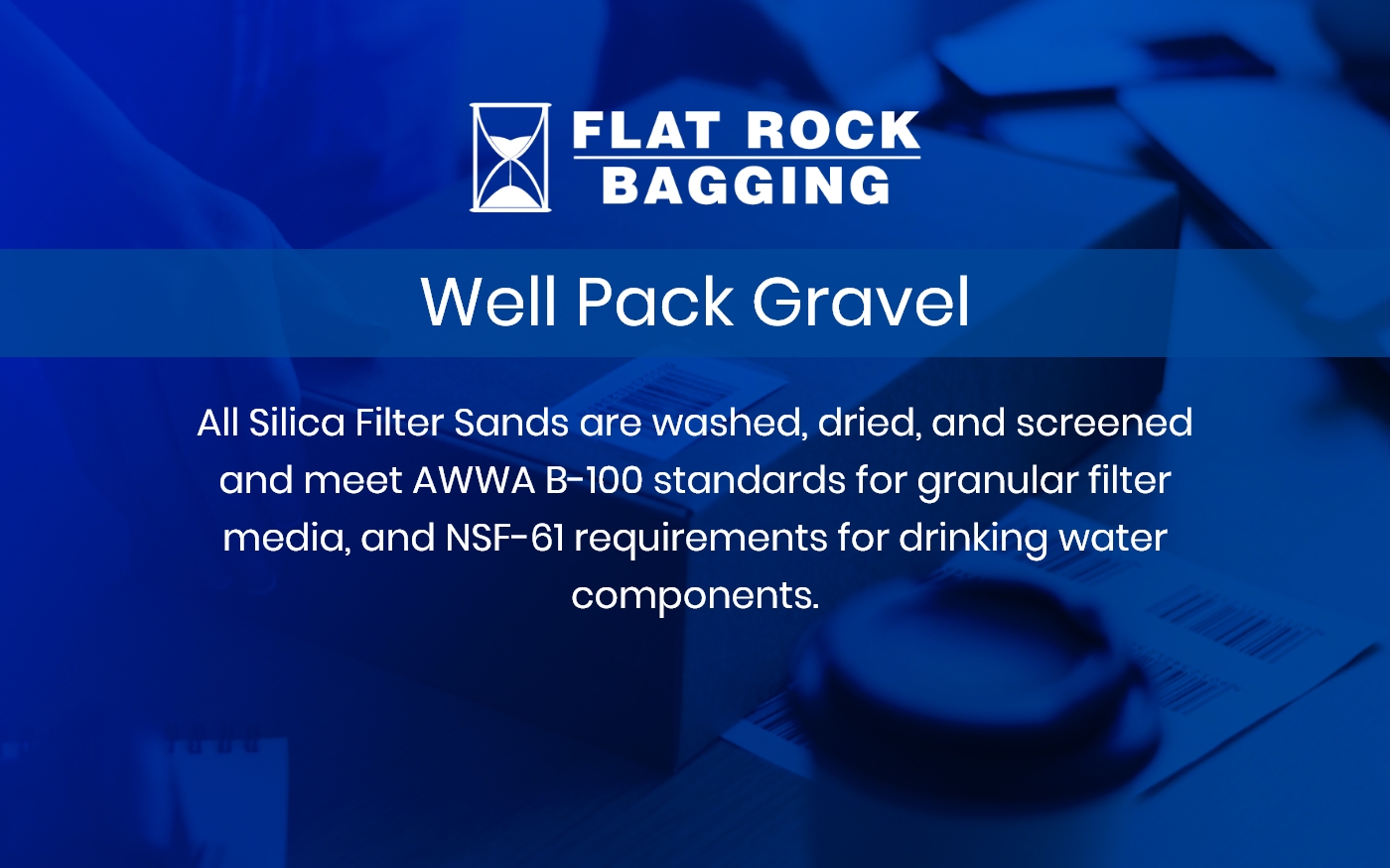 Well Pack Gravel - Flat Rock Bagging